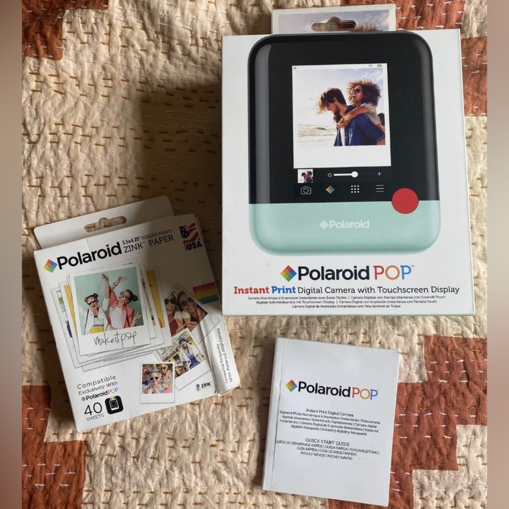 Polaroid Pop instant print digital camera used AS IS *please read description*